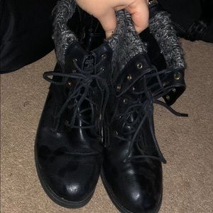 Black Combat Boots
